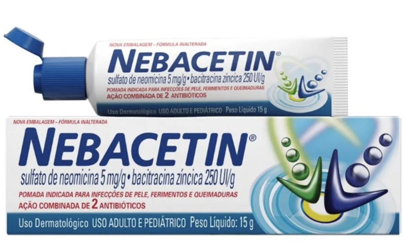 nebacetin em feridas